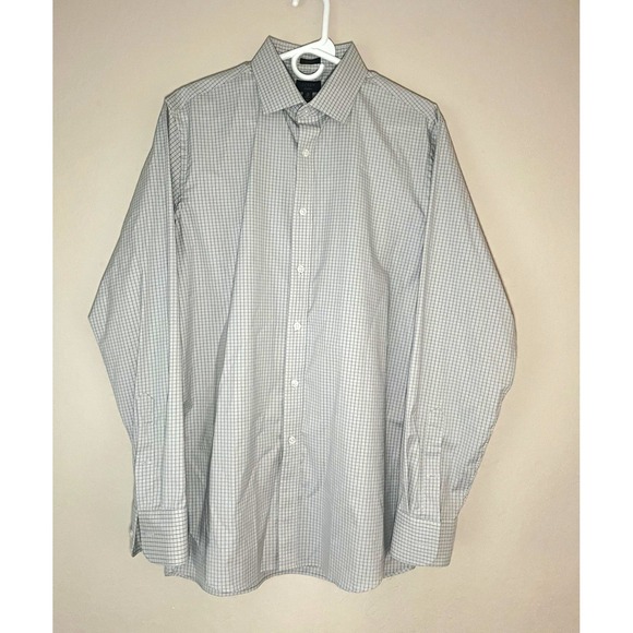 J.CREW Other - J.CREW Ludlow Classic Dress Shirt White Check 16 35 100% Cotton 20" Chest